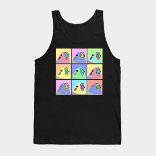 pop art cockatiel Tank Top